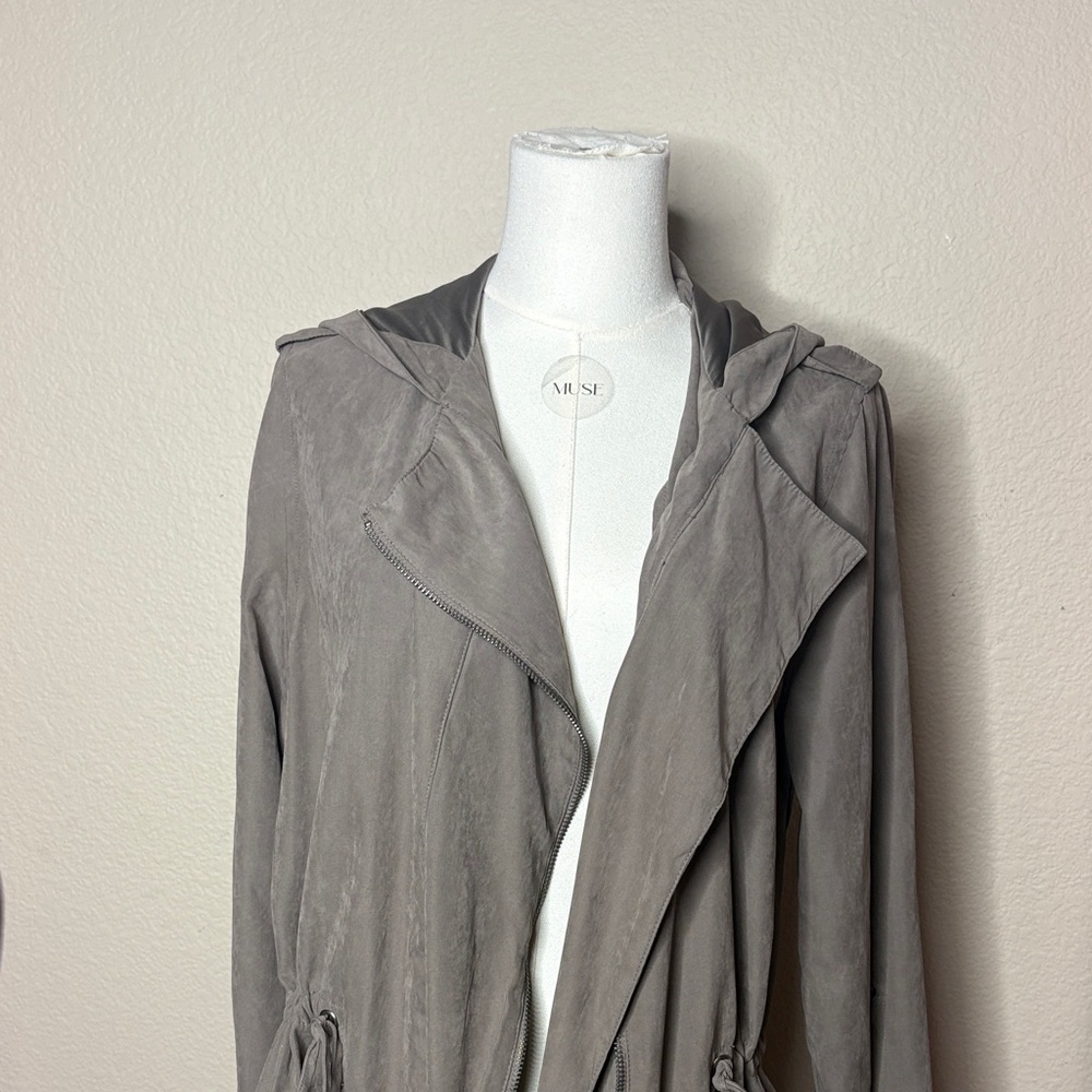 Aris Women's Gray Trench Coat